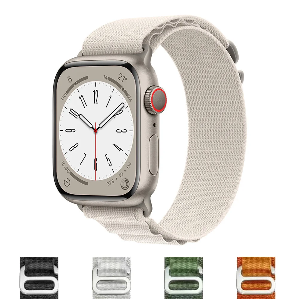 

Alpine loop Band for Apple watch Ultra strap 49mm 44mm 40mm 42mm 38mm bracelet correa iWatch series 8 7 6 5 3 4 se 45mm 41mm