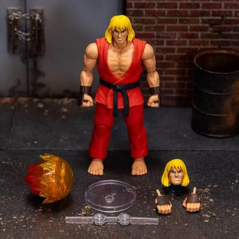 Фото Оригинальный уличный истребитель JADA TOYS Cammy Red Ken Guile Dee Jay Blanka Sagat Chun Li Grey Ryu M Bison Dhalsim в наличии Модель игрушки №2