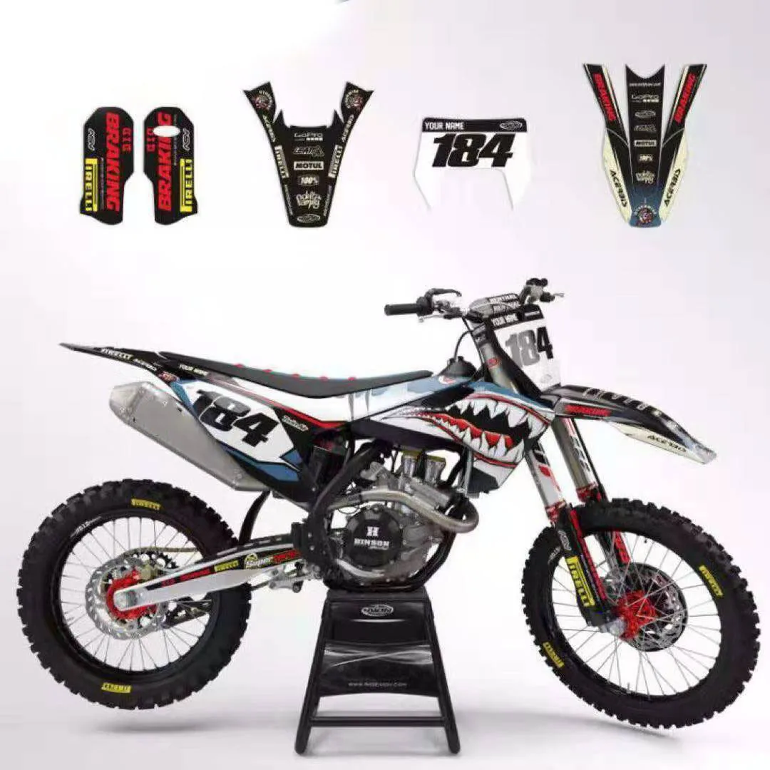 Для Husqvarna TC FC TX FX FS 2016-2018 графические наклейки наборы наклеек для TE FE 150 200 250 300 350 450