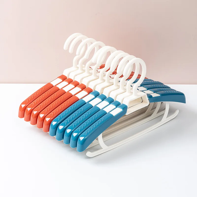 

10pcs Child Hanger Retractable Baby Clothes Hanger Strong Load-bearing Capacity Coat Hangers For Kids Drying Rack Household