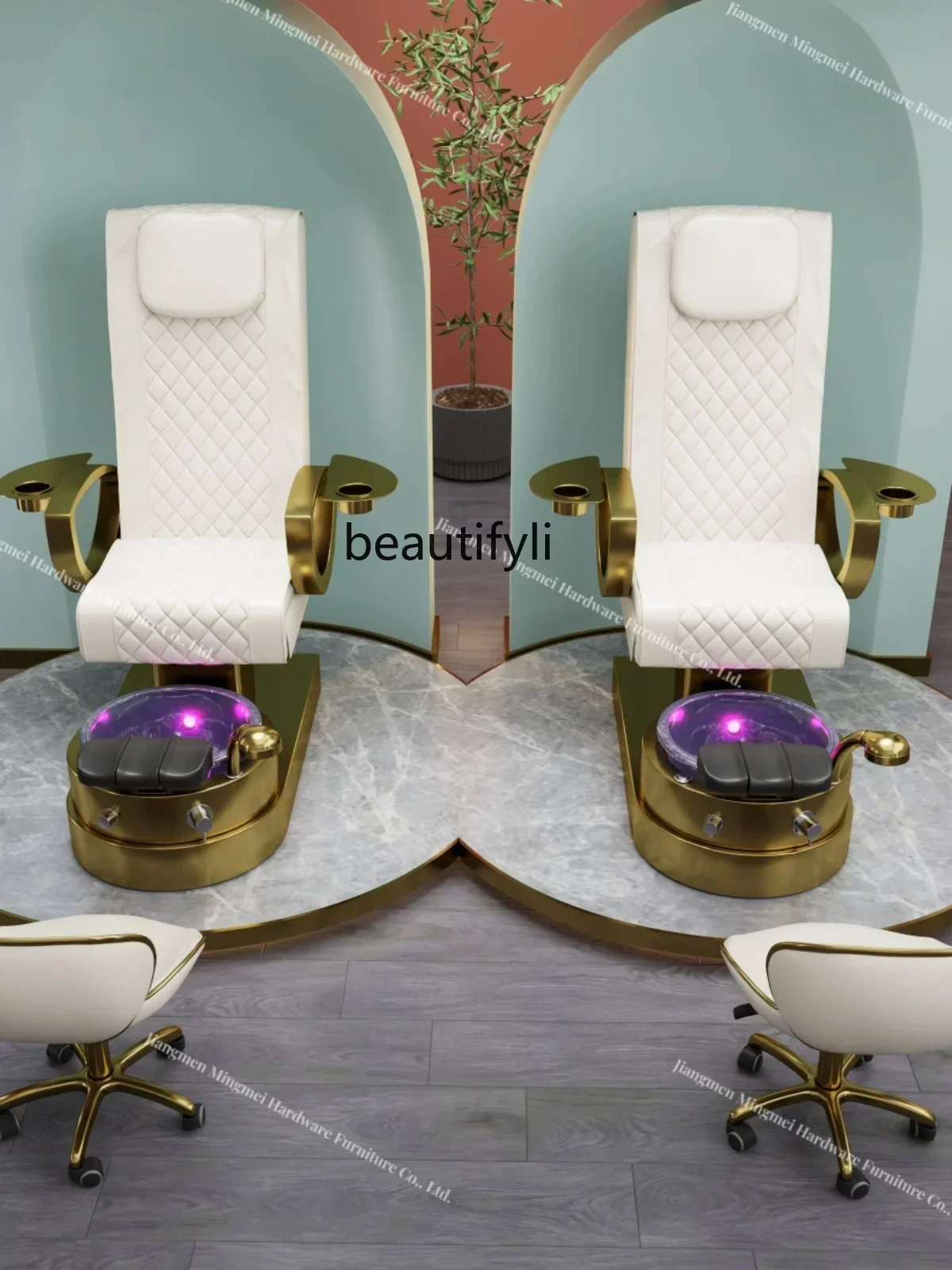 Кресло массажное для салона красоты и ногтей