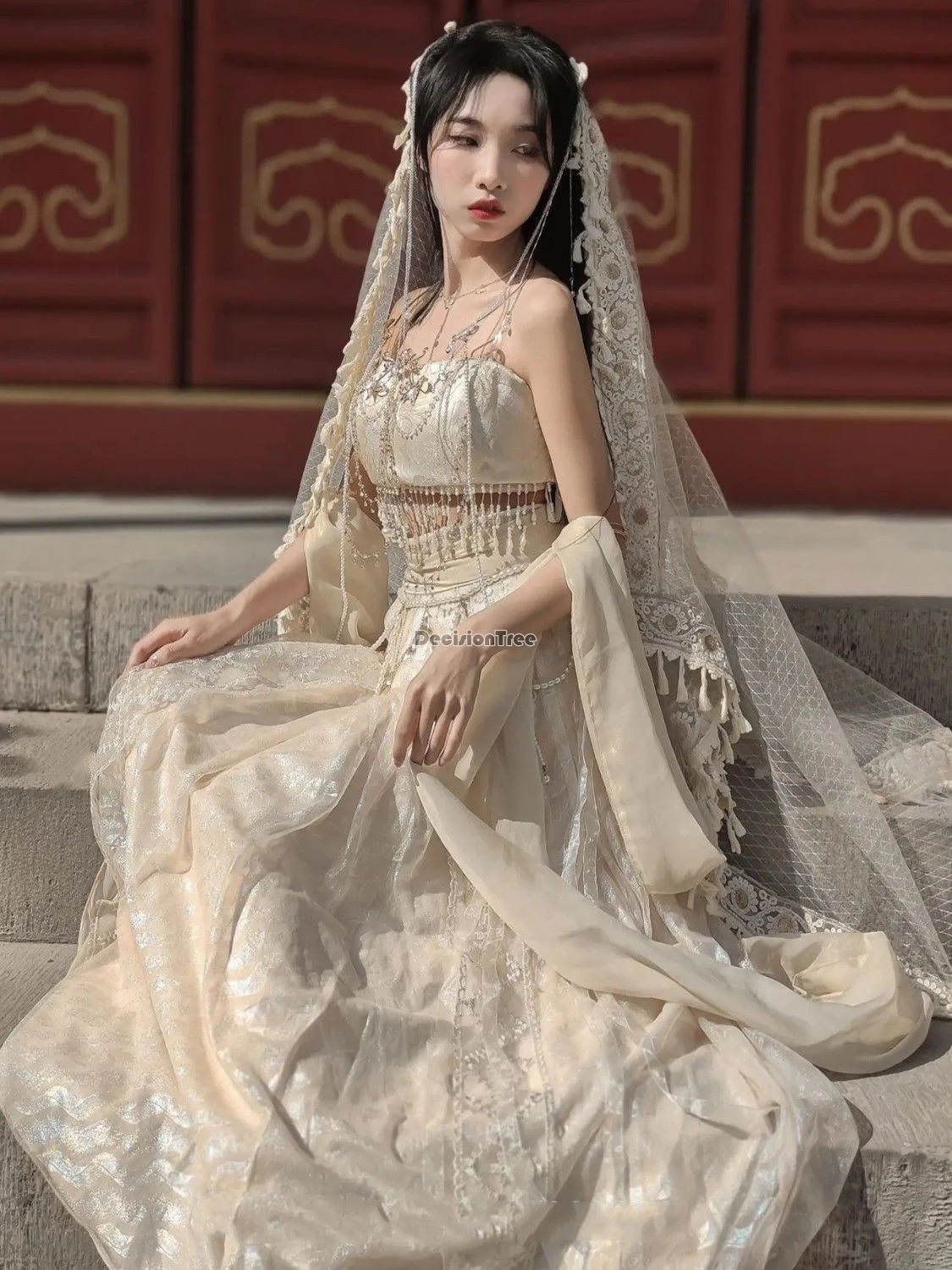 Модель 2024 года китайская сказочная Классическая танцевальная сцена dunhuang feitian