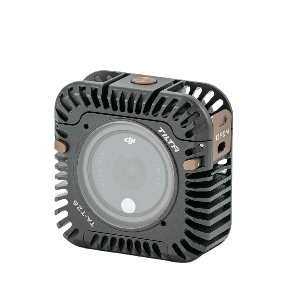 TILTA-sistema de refrigeración TA-T26-CS-DG DJI Action 2, disipador de calor para cámara DJI Osmo Action 2, color gris