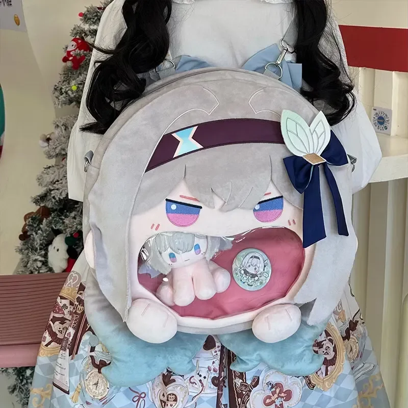 Рюкзак Honkai: Star Rail Firefly с прозрачным дизайном Big Mouth, 40 см, милый, трансформируемый, на два плеча, подарок для фанатов (art.: 3920db89a32ce) - 3920db89a32ce
