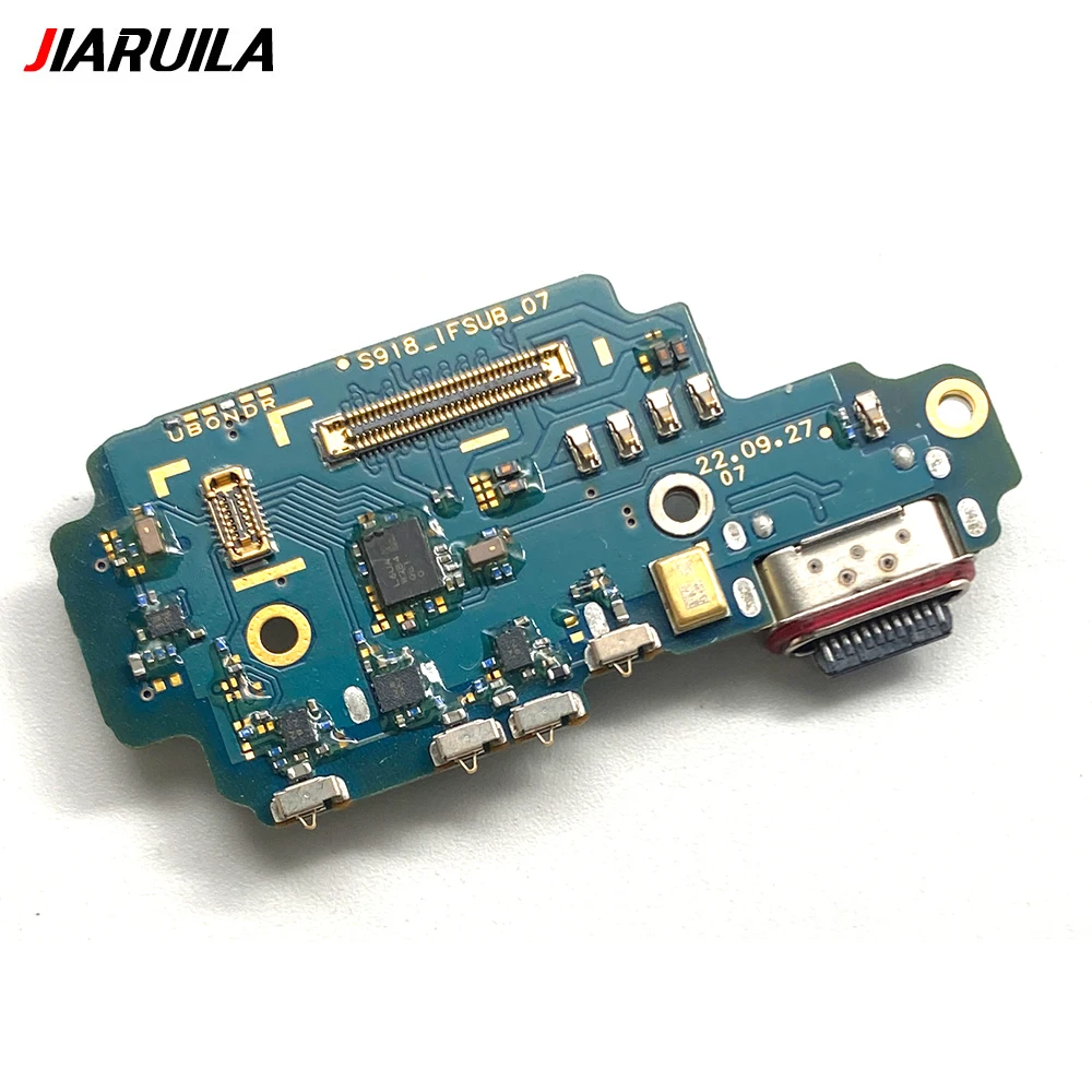 Для Samsung S23 Plus Ultra S916B S916U S911B S911U S918B S918U USB-порт для зарядки разъем док-станции плата