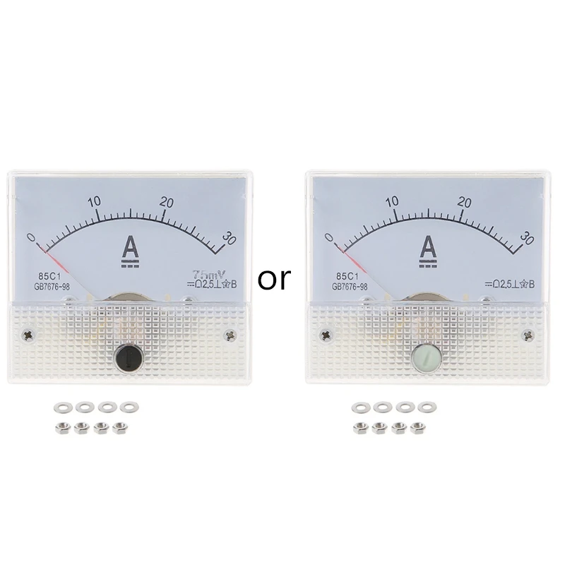 

85C1 амперметр постоянного тока, аналоговая фотомеханическая указка типа 1/2/3/30/50/100A 50/100/200/мА J2FA