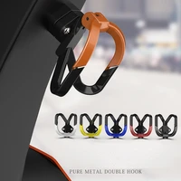 al alloy otype multifunction motorcycle hook luggage bag hanger helmet claw double bottle carry holders for moto accessories