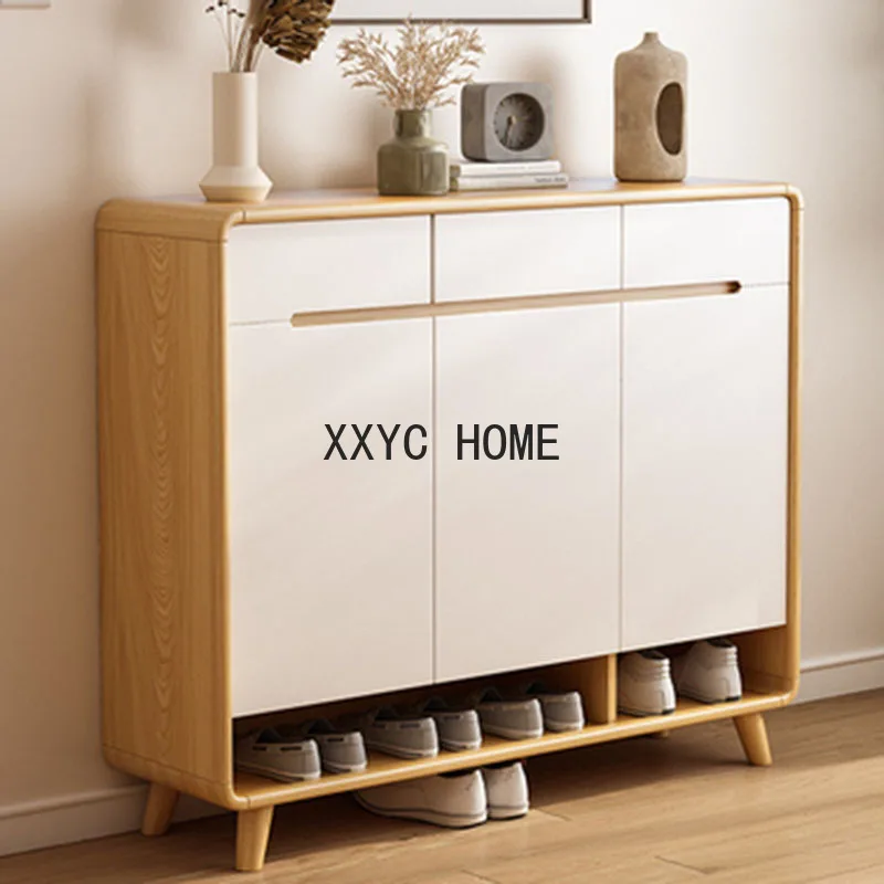 Дизайнерские скандинавские полки для обуви экономия места вертикальная