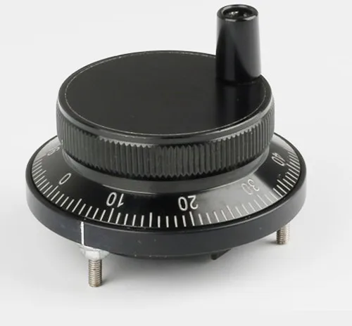 

Metal Black MPG DC 24V 60mm Diameter Hand Wheel 100 Pulse Generator Replace Tosoku