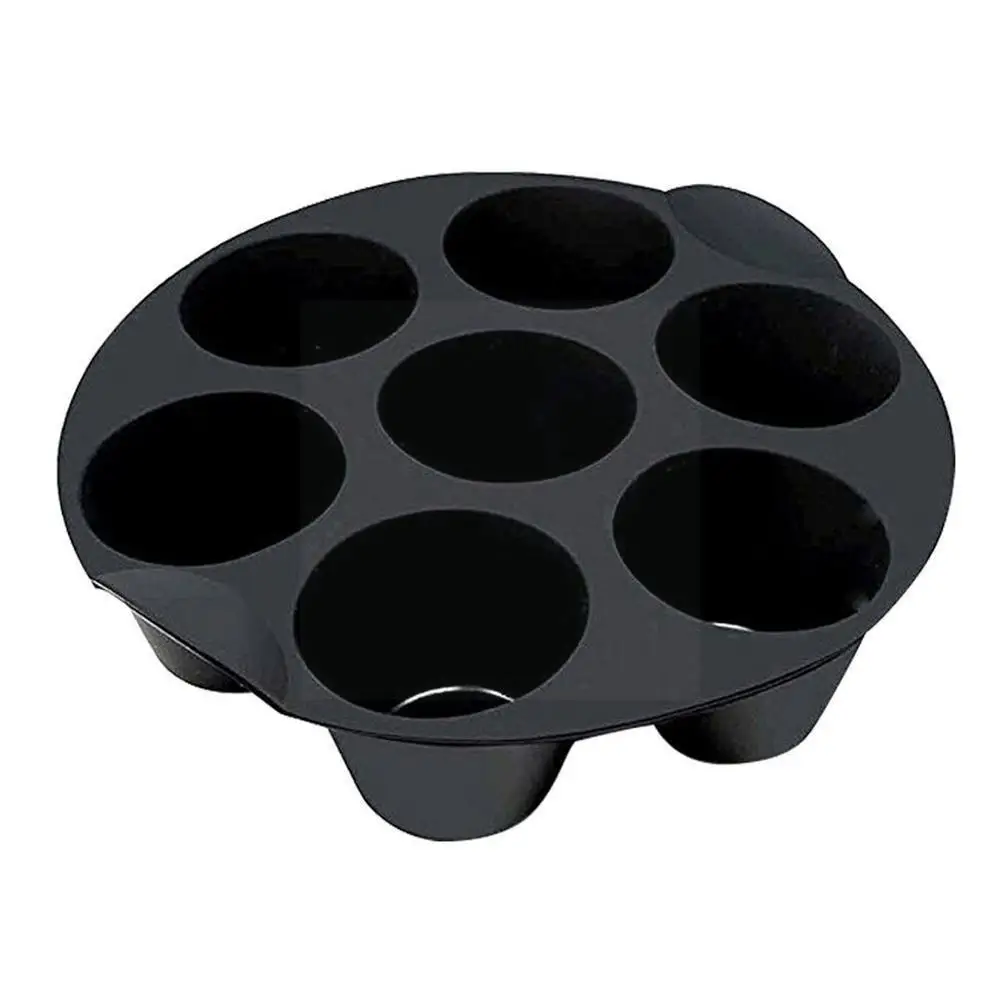 

Air Fryer Accessories 7 Even Cake Cup Muffin Cup For 3.5-5.8l Various Models Of Air Fryer Molds Cupcake Cake Muffin Baking Q0x3