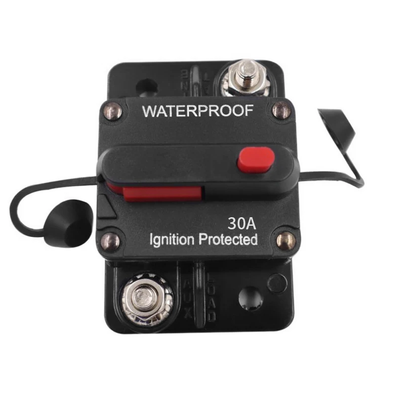 

Автоматический мини-выключатель с ручным сбросом автоматическое отключение для автомобильного автофургона аксессуары прочный водонепрон...