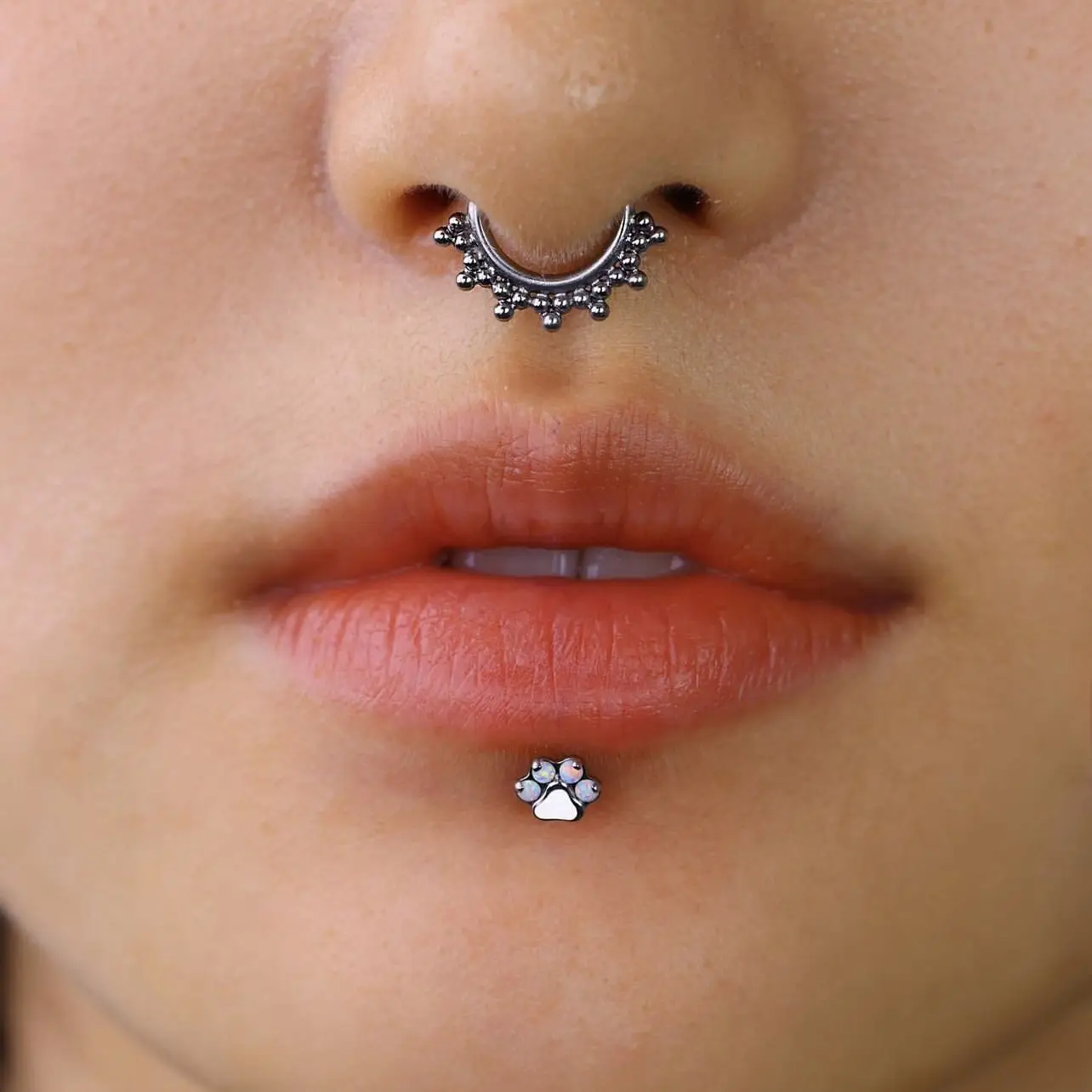 F136 Nose  Daith Tragus Ear Piercing Beads Segment Hinged Nose Clickers 8mm/10mm 16G Cartilage Nose Ring Body Jewelry Anodizing