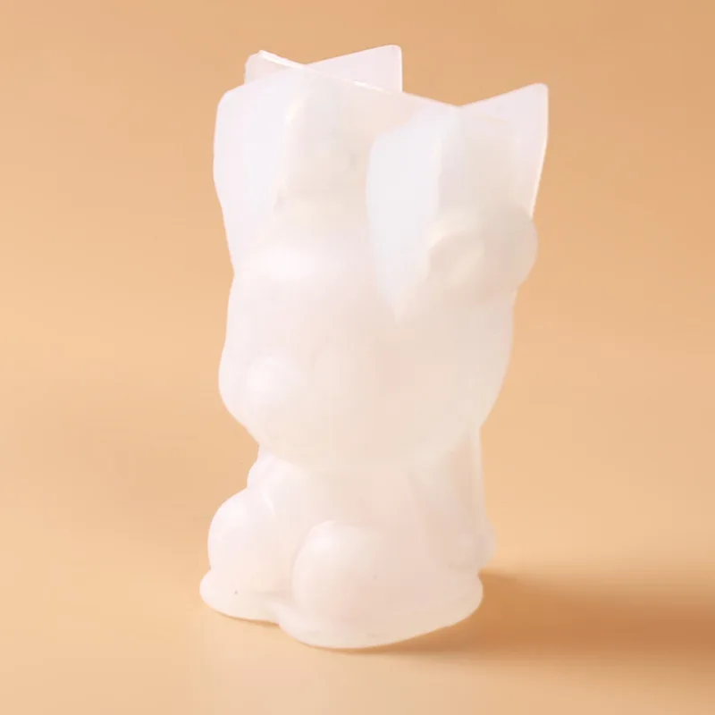 3D рождественская мягкая форма с рисунком пятнистого оленя силиконовые