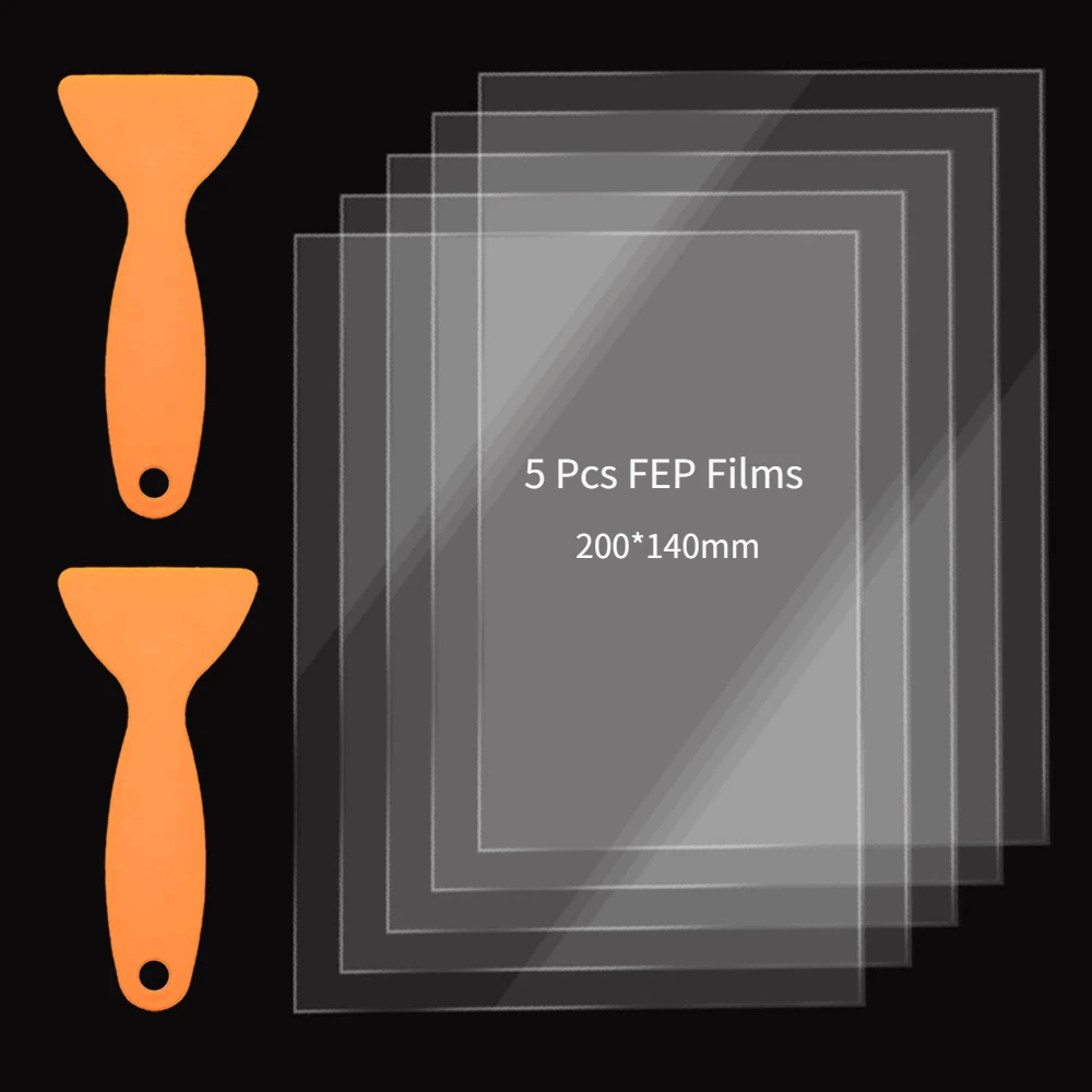 

FEP пленка 5,5 В 200*140 мм для Creality ANYCUBIC Photon S Elegoo Mars 0,15 мм УФ-Смола 3D принтеры выпуск пленки Многоразовая FEP пленка