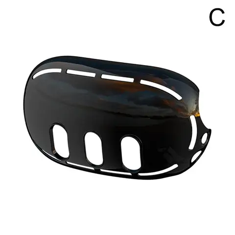 Защитный чехол с гальваническим покрытием для Meta Quest 3, прозрачная маска для шлема, чехол для Oculus Quest 3