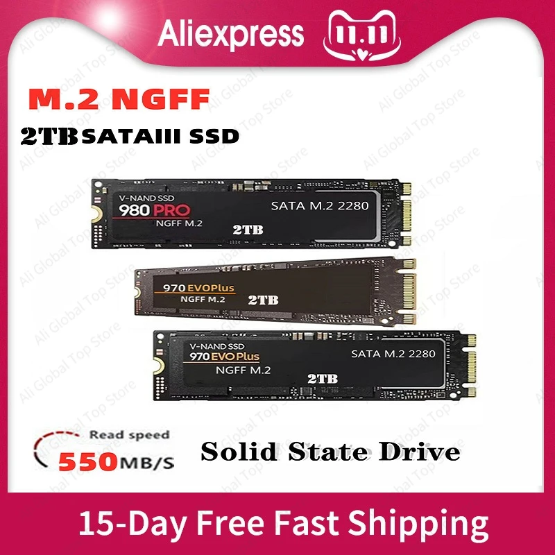 

980PRO M2 ssd 2280 512gb 256gb 1TB 2TB hdd Hard drive M.2 SSD Hard Disk m2 2280 SATA NGFF Hard Drive For famous brand laptop PC