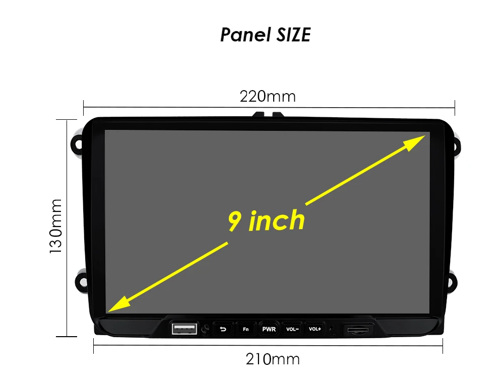 Автомобильный радиоприемник Android для VW POLO 5 6 GOLF PASSAT B6 B7 Carplay Scirocco CADDY Amarok TIGUAN TOURAN SHARAN