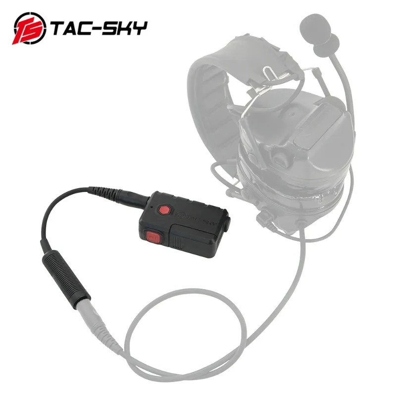 Тактическая гарнитура TS TAC-SKY для EARMOR M31 M32/Peltor COMTAC/MSA SORDIN /FCS AMP/TCI, гарнитура для стрельбы