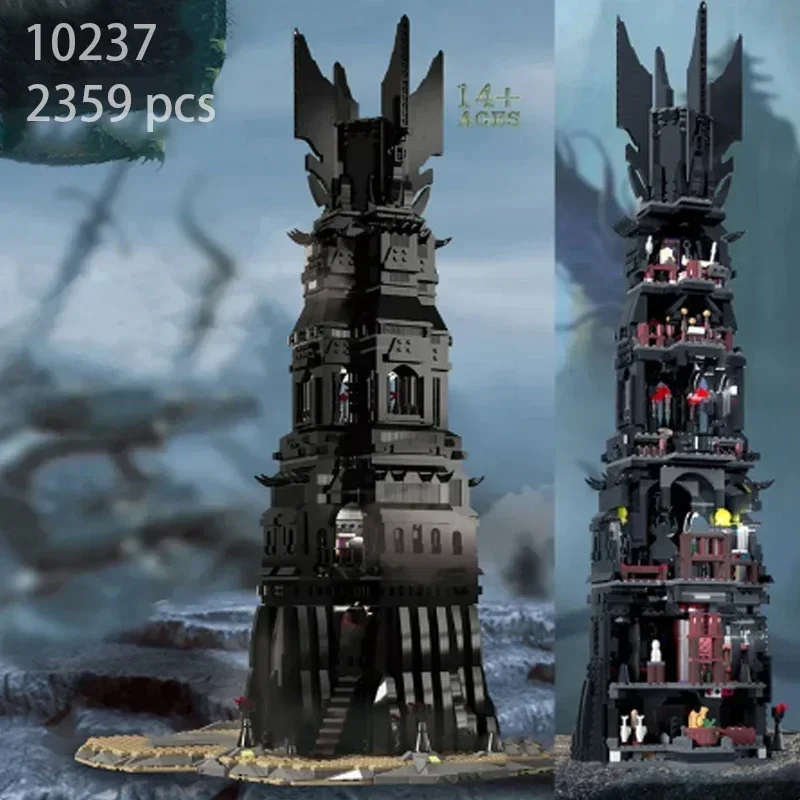 

IN STOCK Movie Series The Tower of Orthanc 2359Pcs Building Blocks Bricks Educational Toys Birthday Boy Gifts 16010 10237 18010