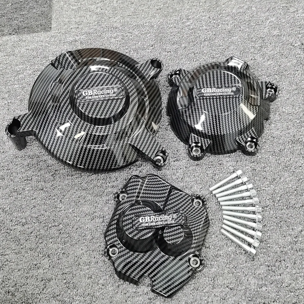 

Motorcycles Engine Cover Protection Case For GB Racing For KAWASAKI ZX-10R ZX10R 2011-2023 Carbon Fiber Printing