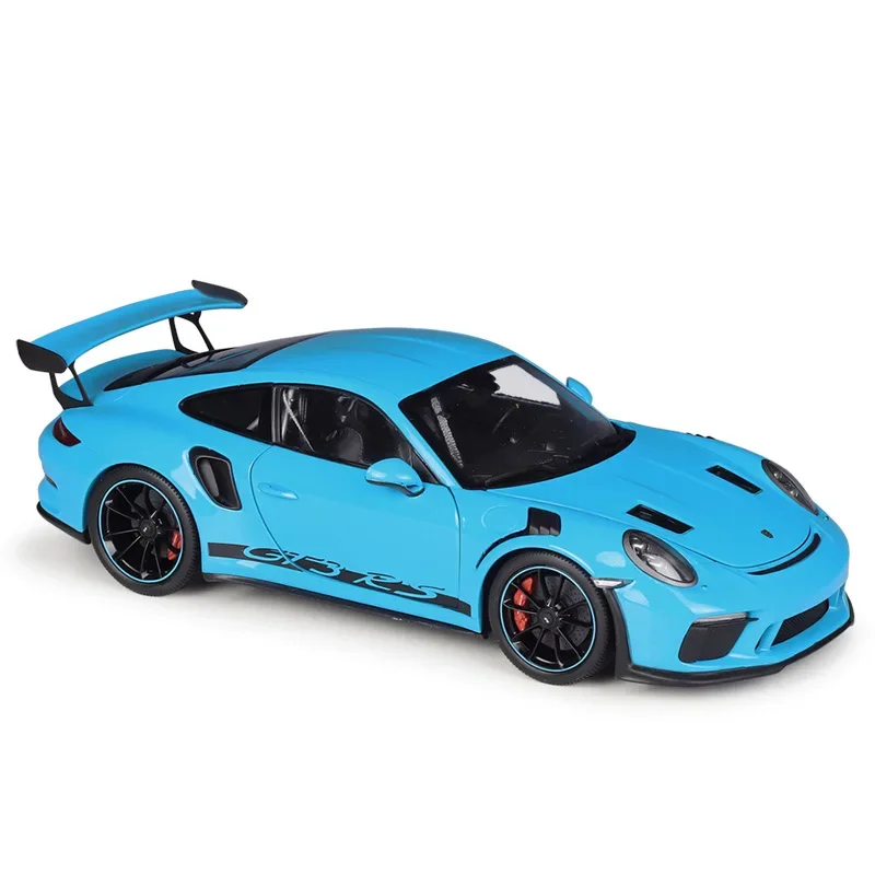 WELLY Porsche 911 GT3 RS металлическая модель автомобиля 1:18