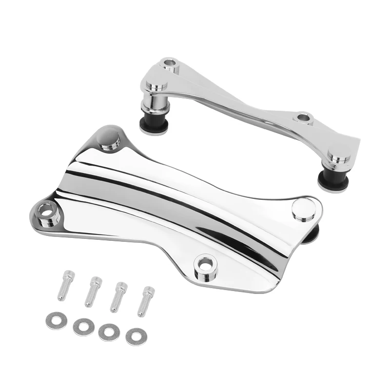 

Комплект оборудования для 4-точечной стыковки мотоцикла, хромированная спинка Tour Pack для Harley Touring Road King Road Glide Street Glide 2014-2022