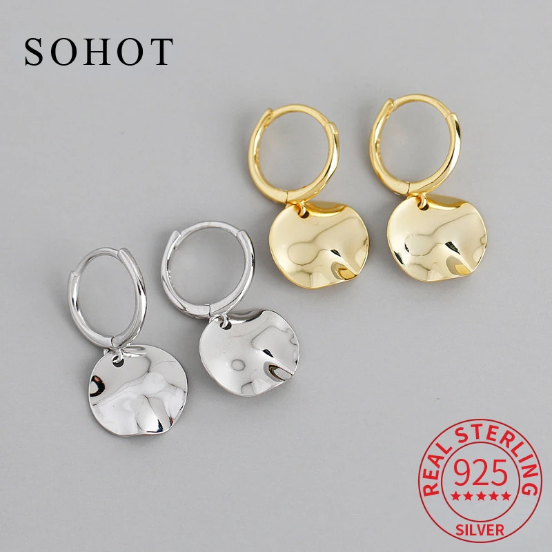 

Женские серьги-кольца из серебра 925 пробы