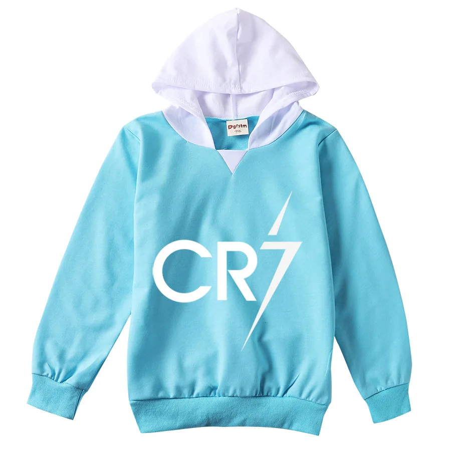 

Спортивная толстовка с капюшоном для мальчиков и девочек, на осень