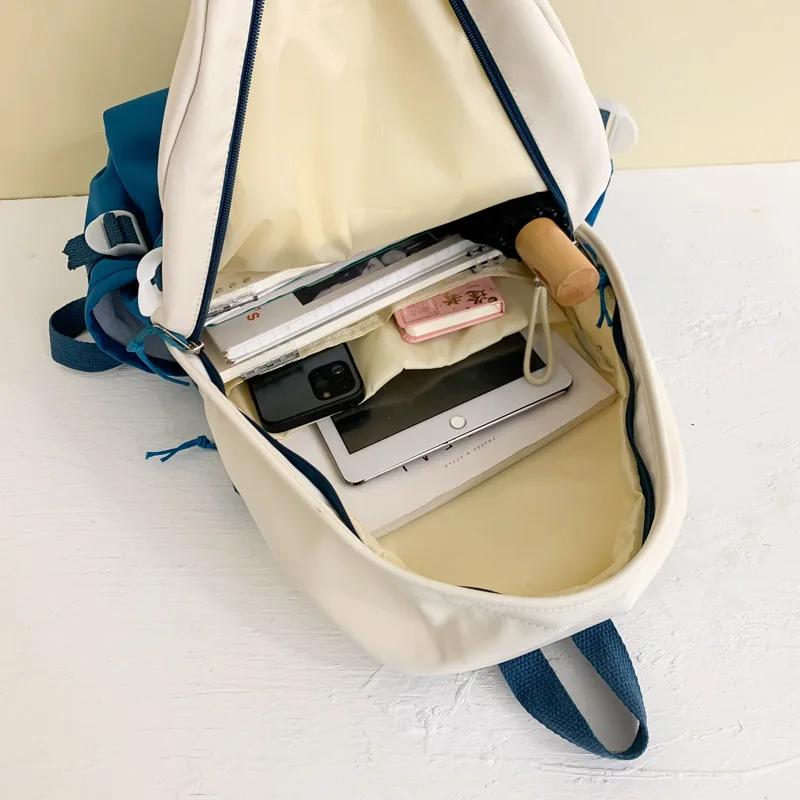 OKKID school bags for teenage girls kids kawaii school backpack girl cute campus backpack female lightweight waterproof backpack