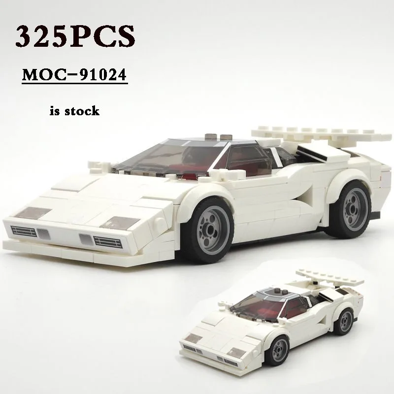 

Classic Speed Champion MOC-91024 Building Blocks Car 325PCS Assembly Model Parts Adult & Children's Toys Gifts Birthday Gifts