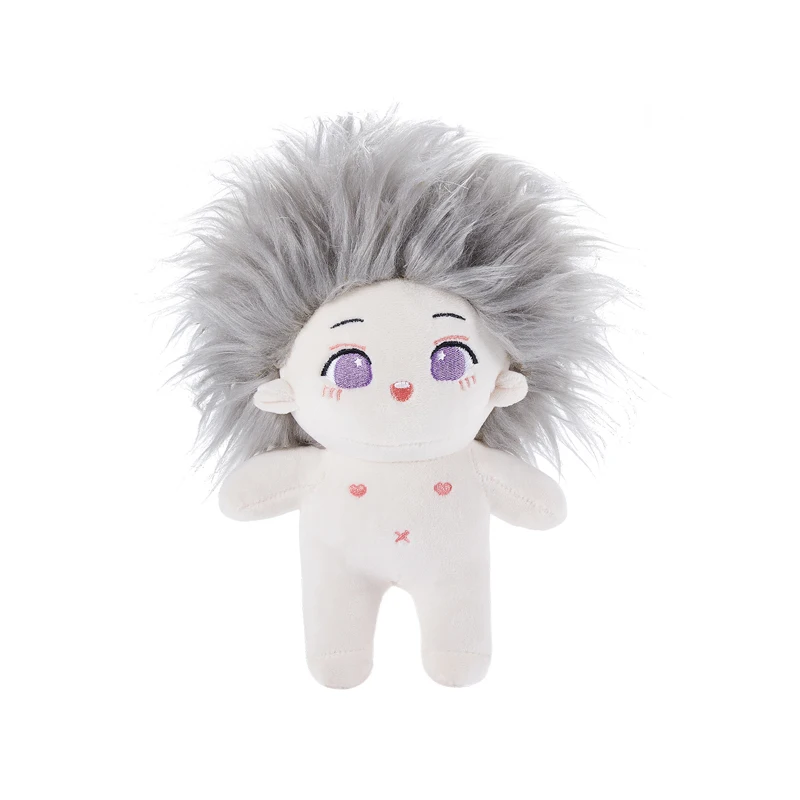 

Plush Baby Doll with Afro Hair for Toddler Girls Boys Soft Stuffed Doll with Optional Hoodie Gifts for Pretend Play Role-play