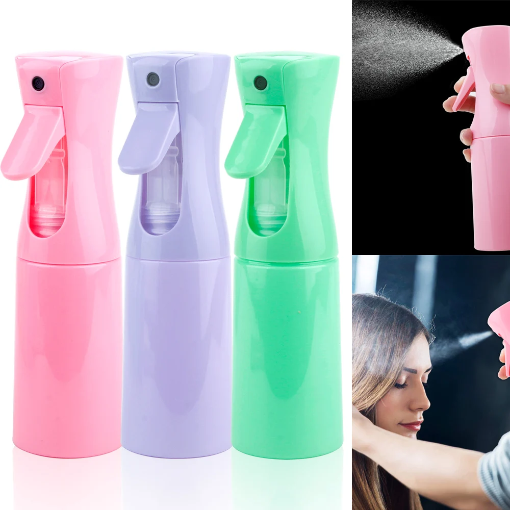 

200/300ML Hairdressing Spray Bottle Hair Continuous Spray Watering Hair Stylist Bottle High Pressure Hair Salon Water Bottles