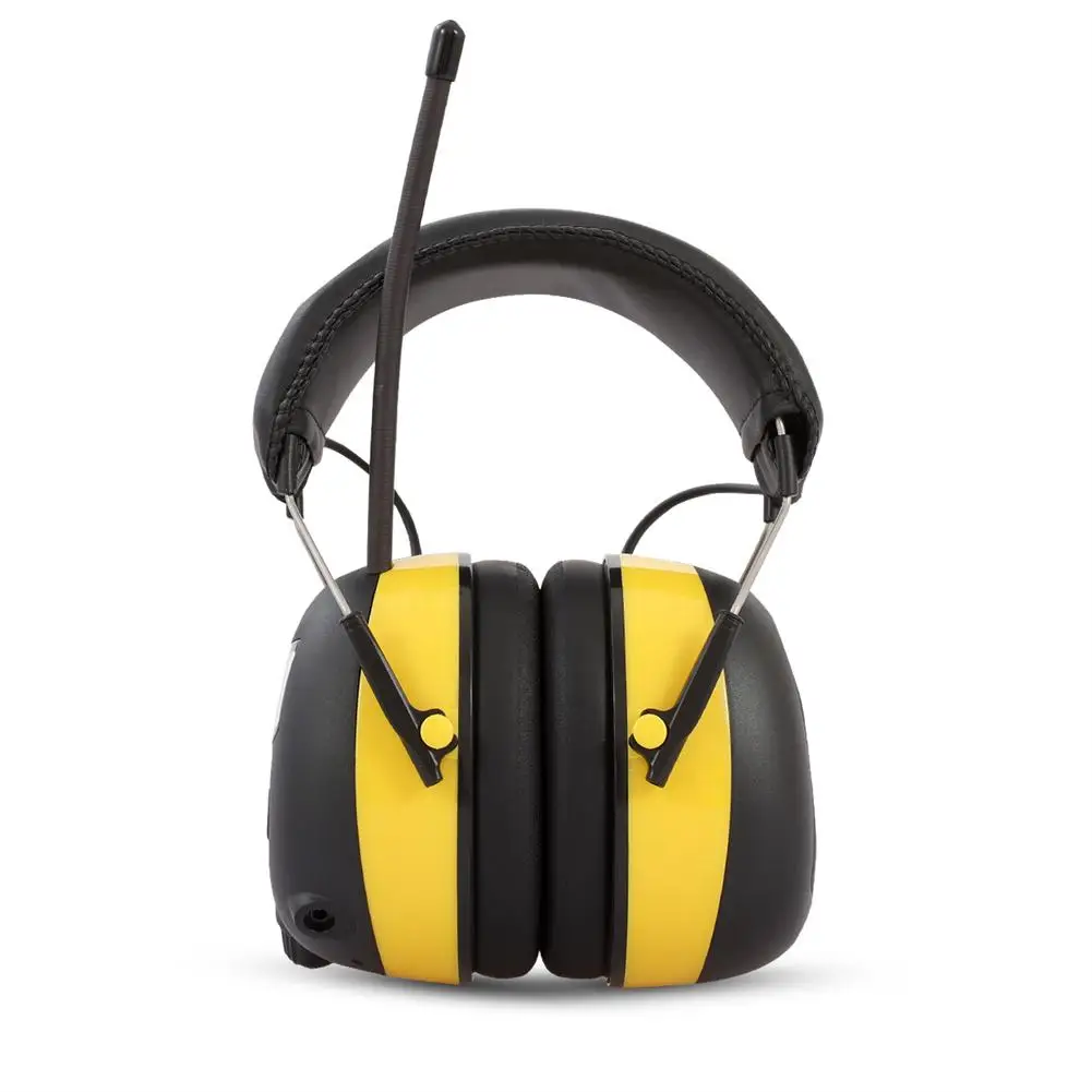 

Electronic Noise Reduction Earmuffs Hearing Protective Headset Digital Am / Fm Radio Stereo Adjustable Headband Ear Muffs