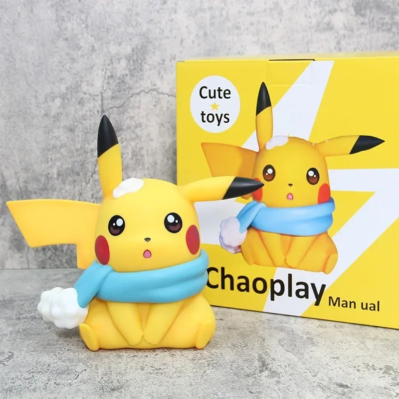 

pokemon pikachu creative simple cartoon personality figure gift exquisite anime character kawaii desktop decoration wholesale