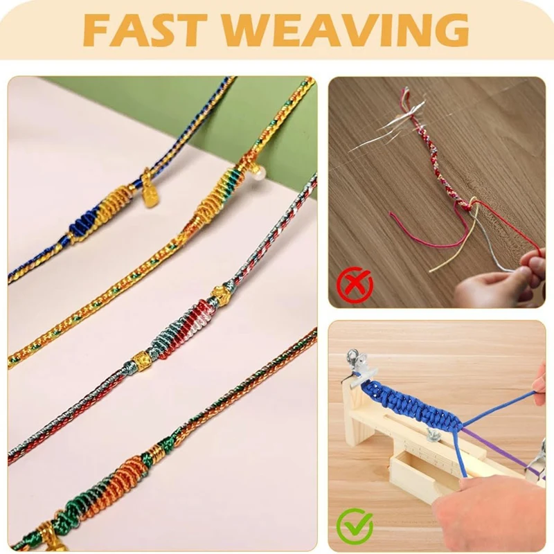 Приспособление для браслета из горячего дерева с 2 зажимами регулируемый