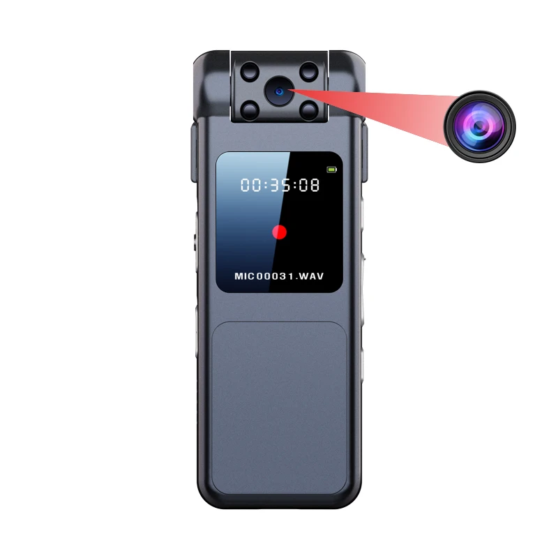 

Цифровой видеорегистратор HD 1080P, мини-камера с дисплеем