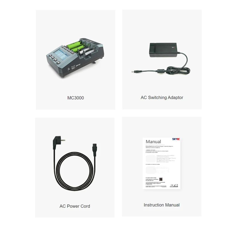 SKYRC MC3000 Bluetooth Цилиндрическое Зарядное Устройство И.