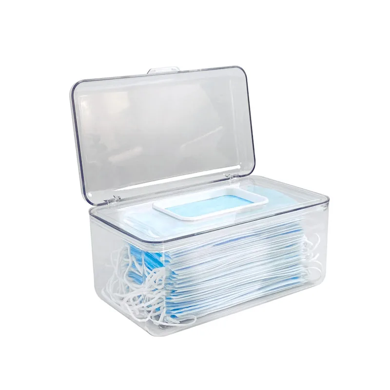 

Disposable Acrylic Large Capacity Artifact Household Entrance Mask Storage Box
