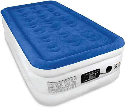 

SoundAsleep Dream Series Luxury Air Mattress with ComfortCoil Technology & Internal High Capacity - Twin Size