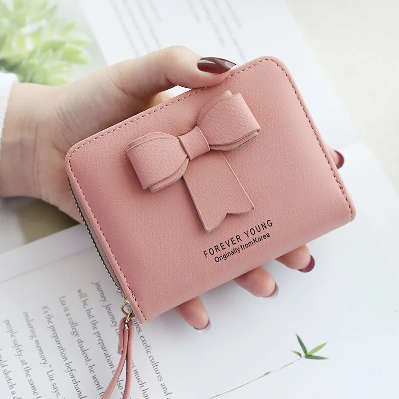 

New Women's Wallet Short Women Coin Purse Wallets For Woman Card Holder Small Ladies Wallet Femal Hasp Mini Clutch Porte Monnaie