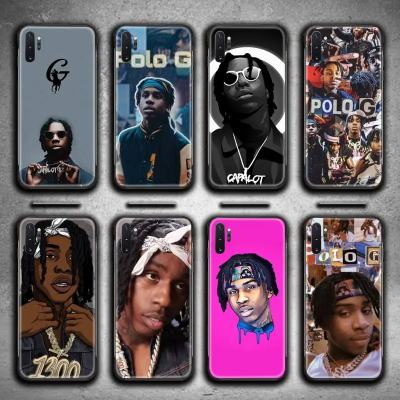

American rapper polo g Phone Case For Samsung Galaxy Note20 ultra 7 8 9 10 Plus lite M51 M21 M31S J8 2018 Prime