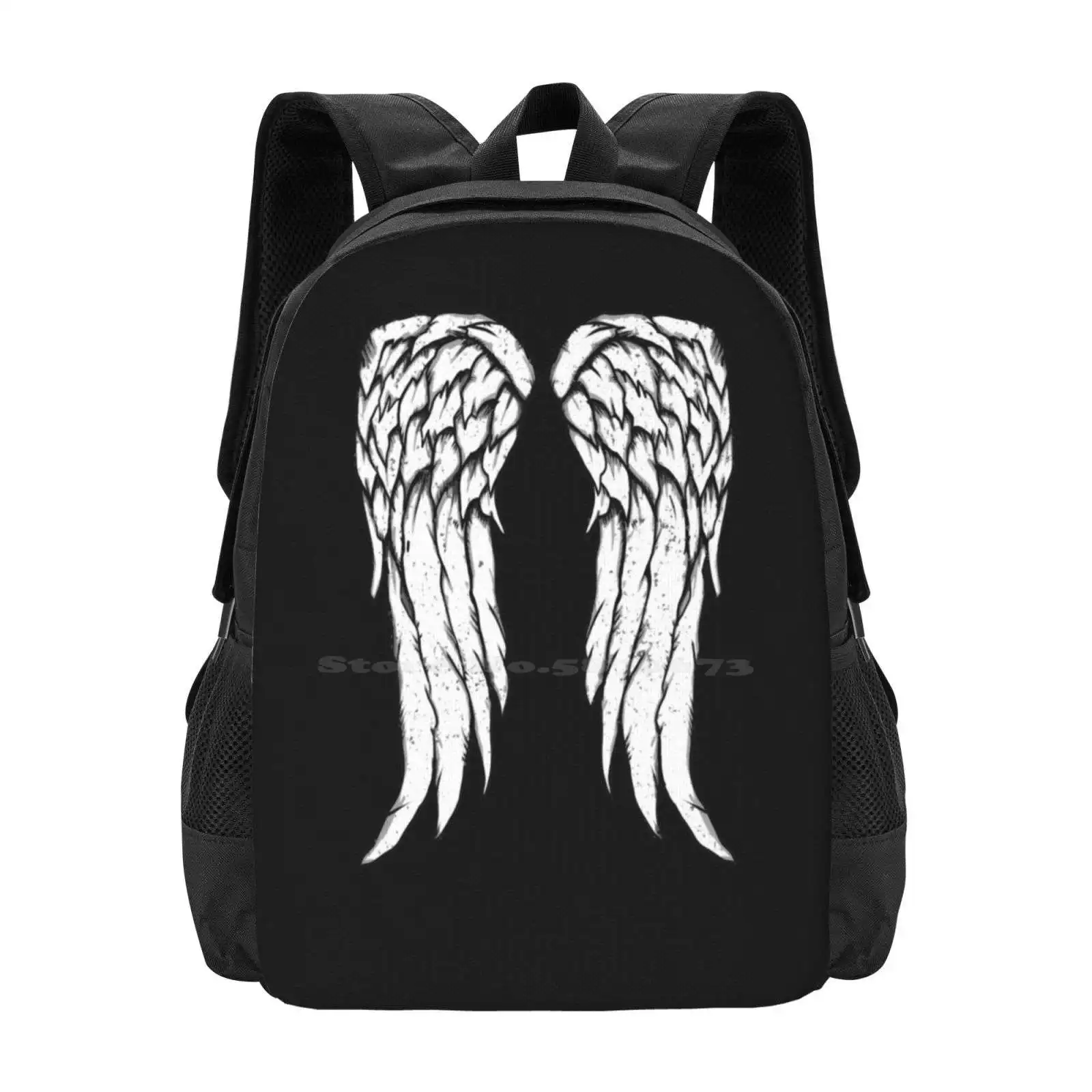 

Daryl Dixon Wings-Zombie Hot Sale Backpack Fashion Bags Daryl Dixon Merle Twd Fear The Walking Dead Amc Fx Season 2 3 4 5 6 7 8