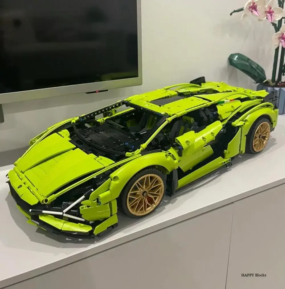 Высокотехнологичный гоночный автомобиль Lambos SP3 Buga 911 GT3 McLa P1 Модель суперкара