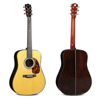 best quality handmade brazilian rosewood 41 inch all solid high gloss custom acoustic guitars