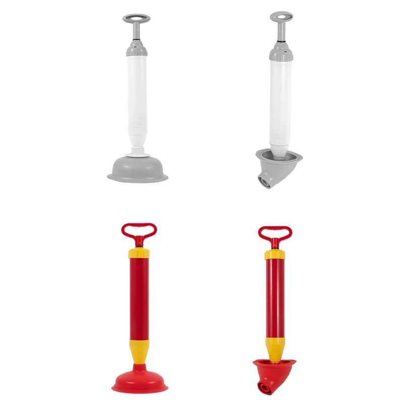 

High Pressure Thrust Plunger Toilet Sink Drain Power Plunger Universal Air Drain Blaster Cleaner Splash-proof Durable