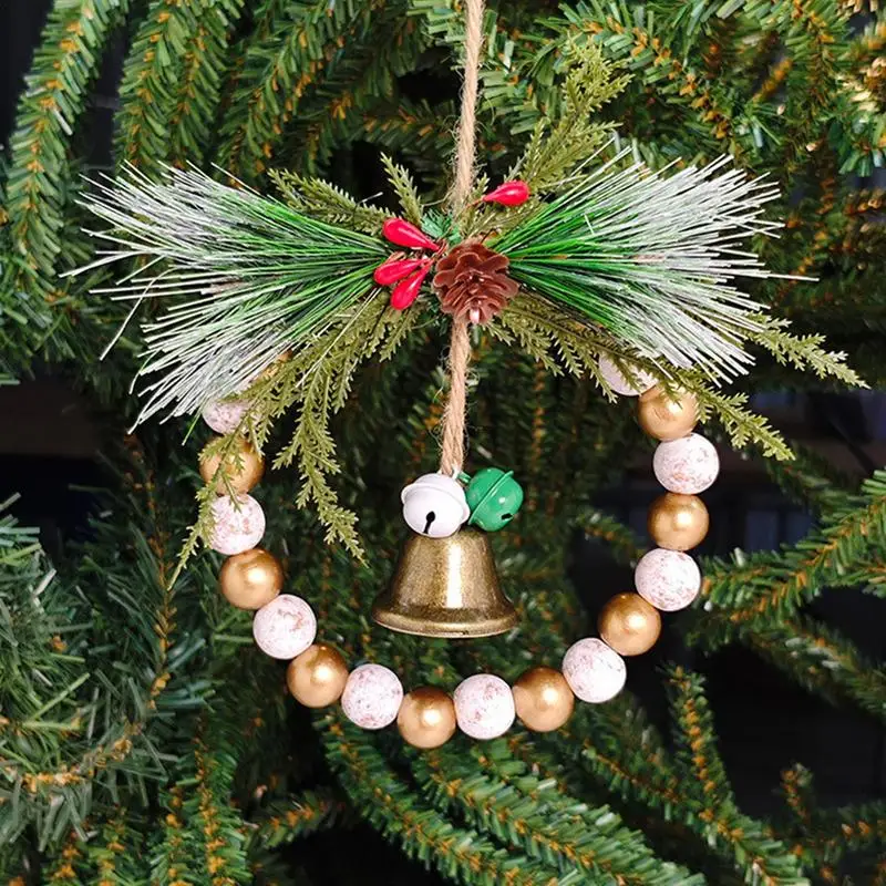 Венок с колокольчиками искусственный венок для входной двери колокольчик