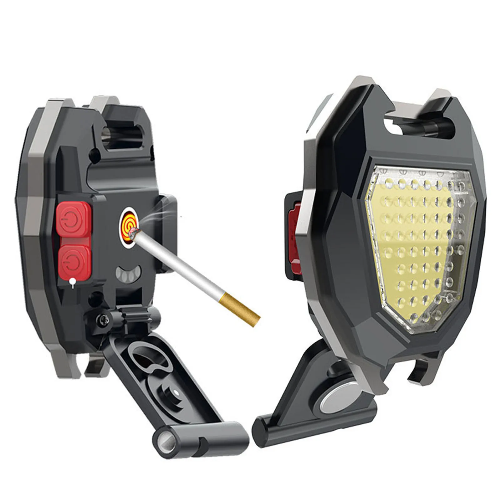 

Светильник для ключей, 500 люмен, яркий светодиодный маленький светильник типа с, кольцевой светильник для зарядки ключей со свистком и склад...