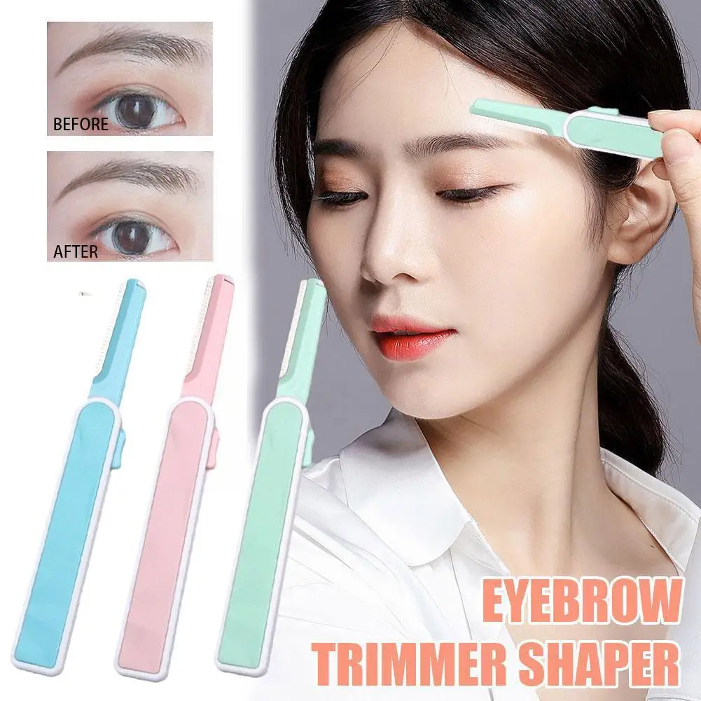 Eyebrow Mini Portable Makeup Facial Epilator Shaver Facial Eyebr Knife Epi Q3v8