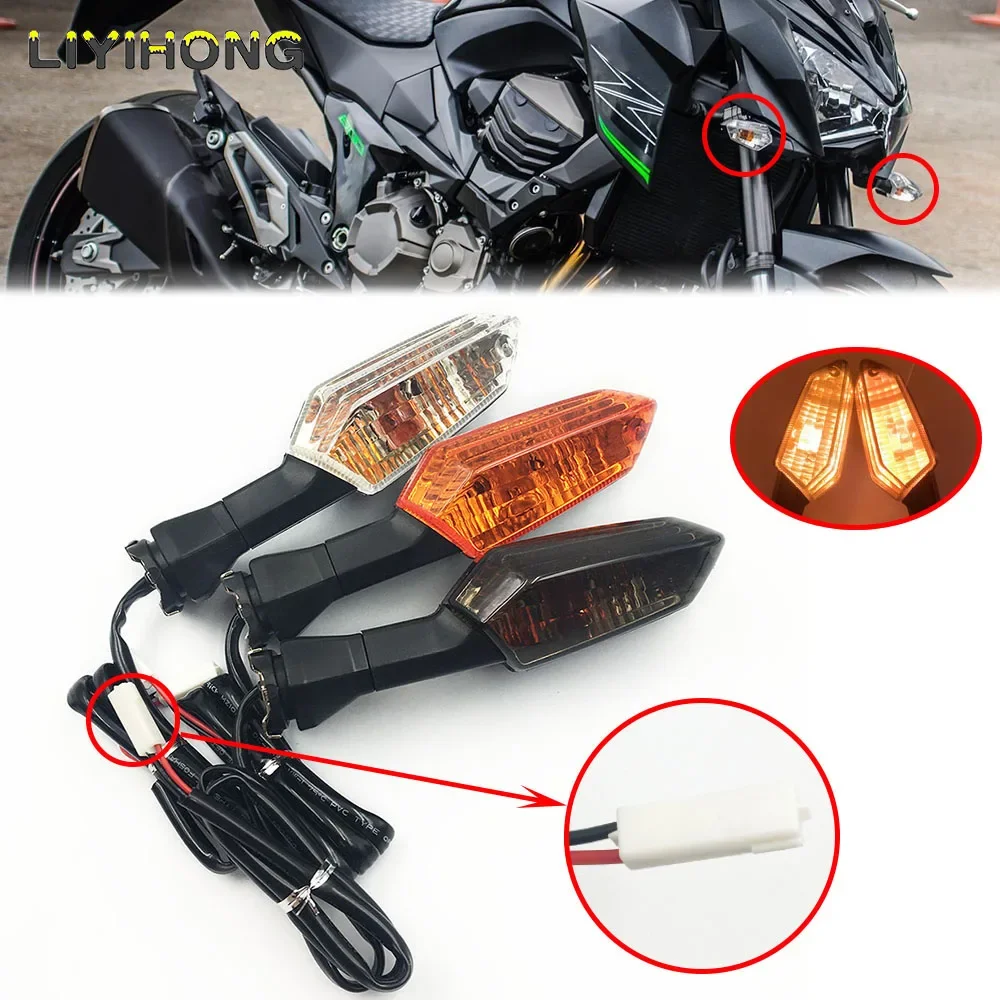 Светодиодный указатель поворота для KAWASAKI NINJA Z1000 Z900 Z800 Z750 Z650 Z300 Z400 Z125 аксессуары