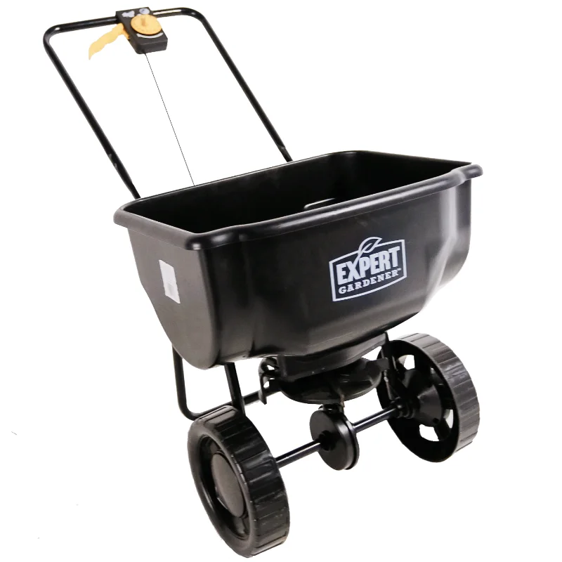 ,Expert Gardener Push Spreader 15000 Sqft 15.75 X 30.00 X 12.25 Inches (L X W X H)